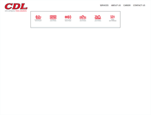 Tablet Screenshot of cdl-electric.com